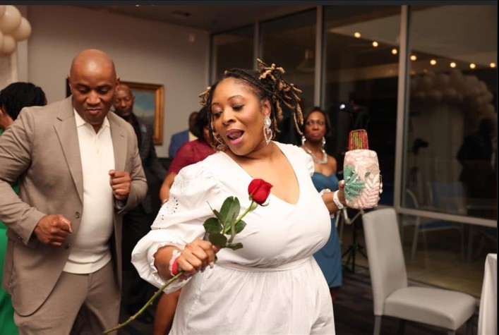 Guests dancing and celebrating at Spring Kreme