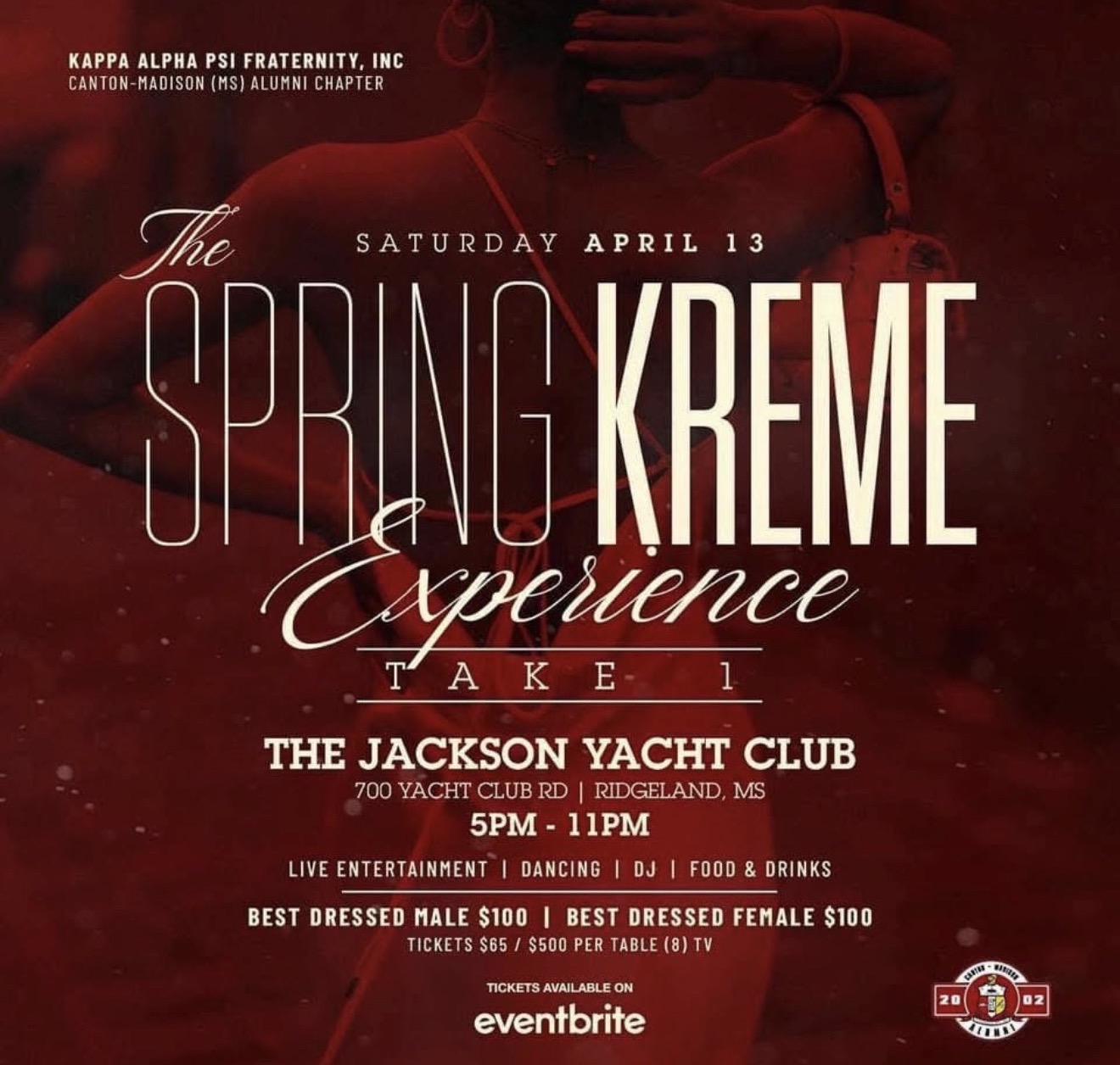 Original Spring Kreme Experience promotional flyer